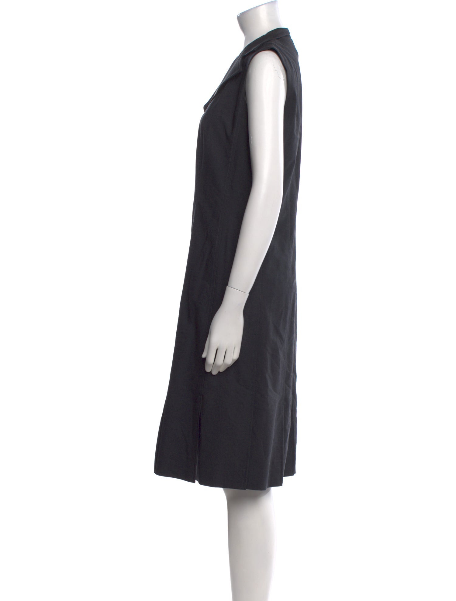 Akris Cashmere Knee-Length Dress