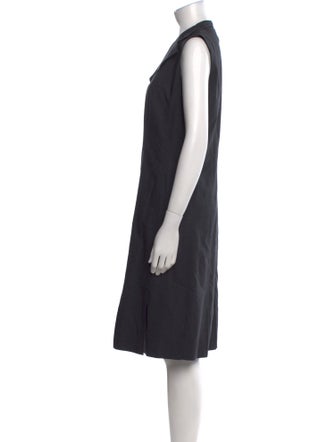 Akris Cashmere Knee-Length Dress