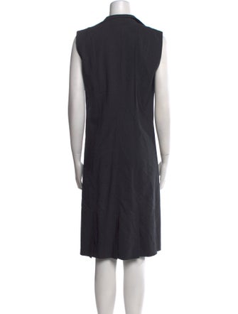 Akris Cashmere Knee-Length Dress