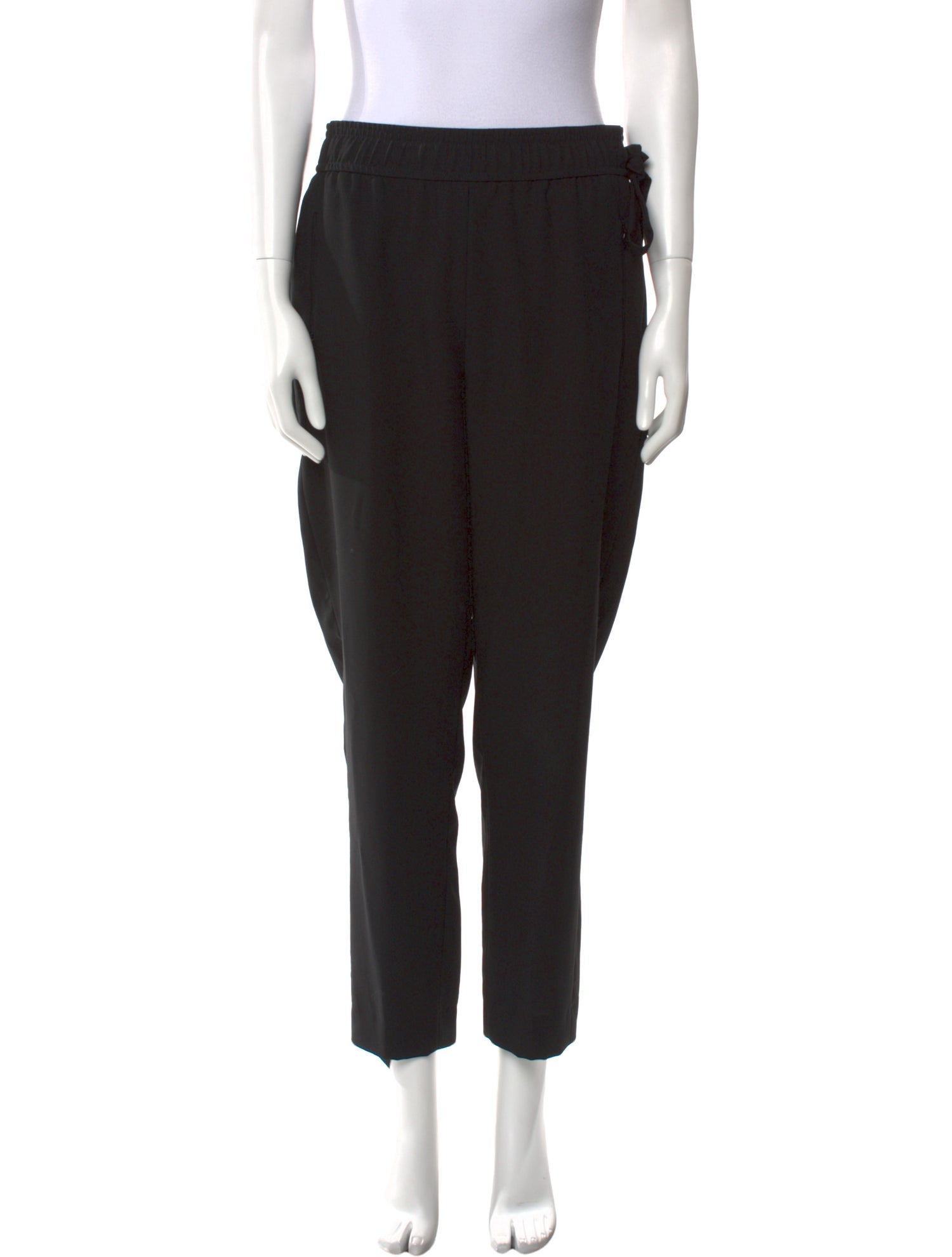 Akris Virgin Wool Straight Leg Pants