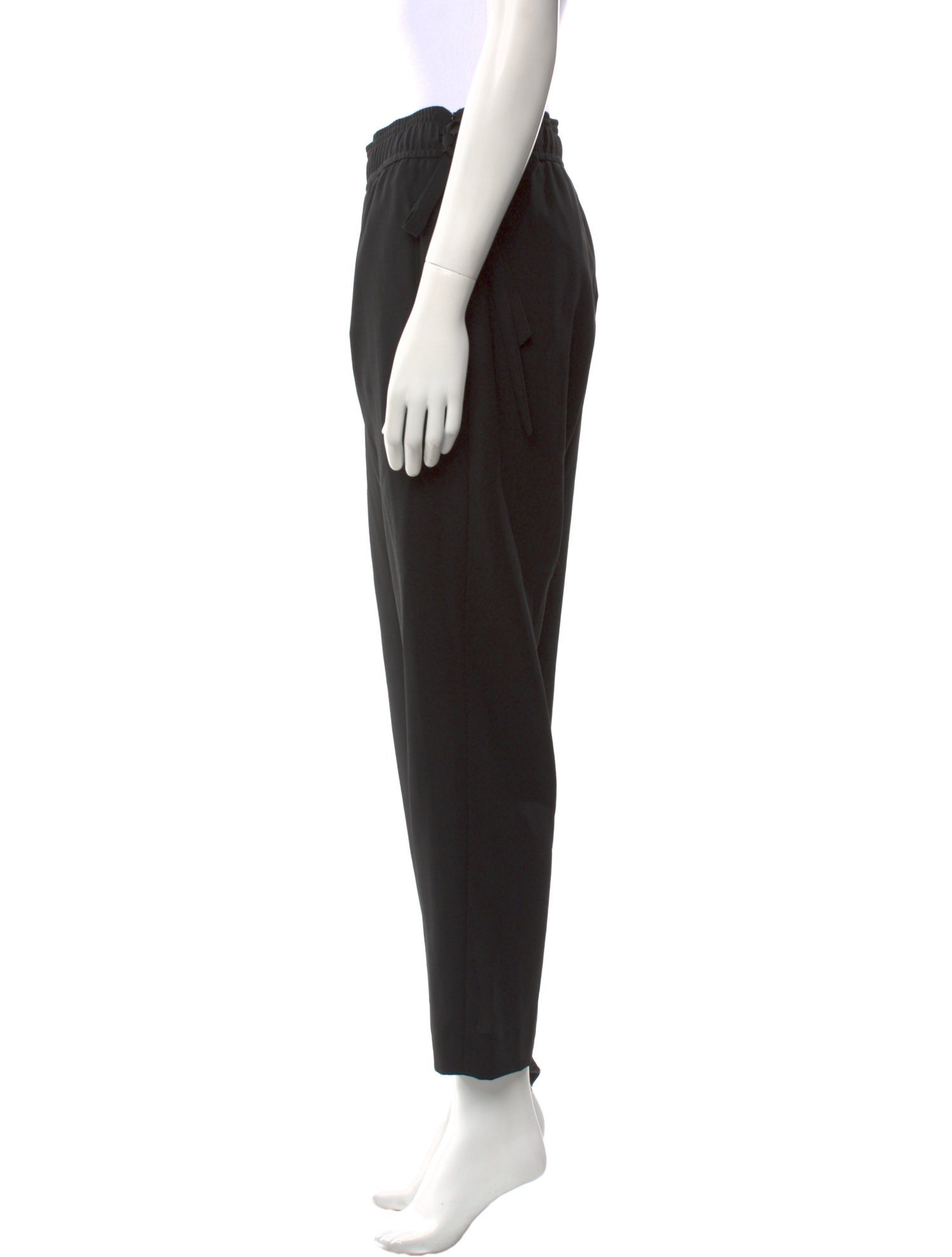 Akris Virgin Wool Straight Leg Pants