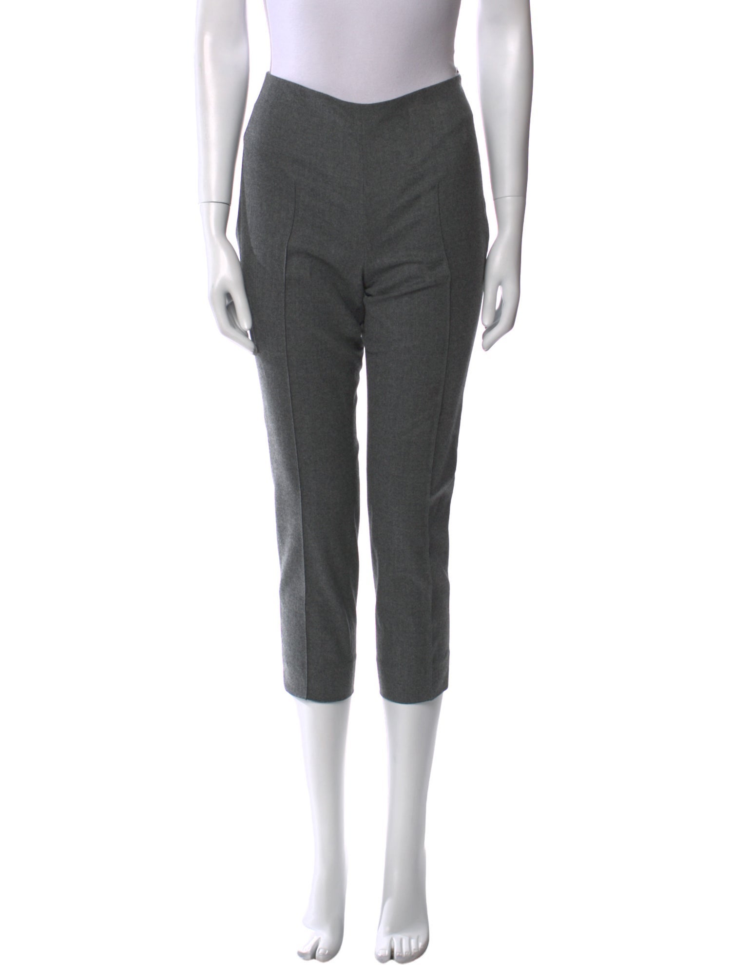 Akris Virgin Wool Skinny Leg Pants