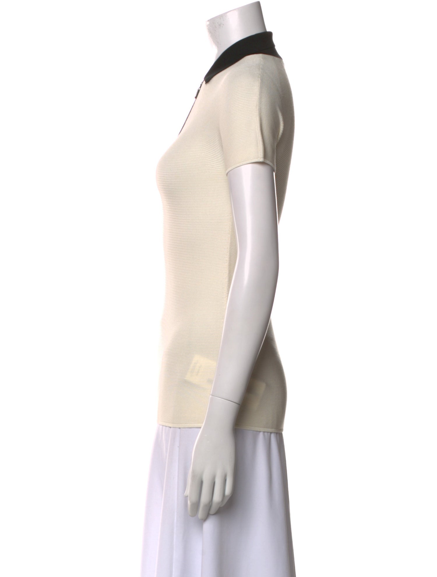 Akris Silk Short Sleeve Polo