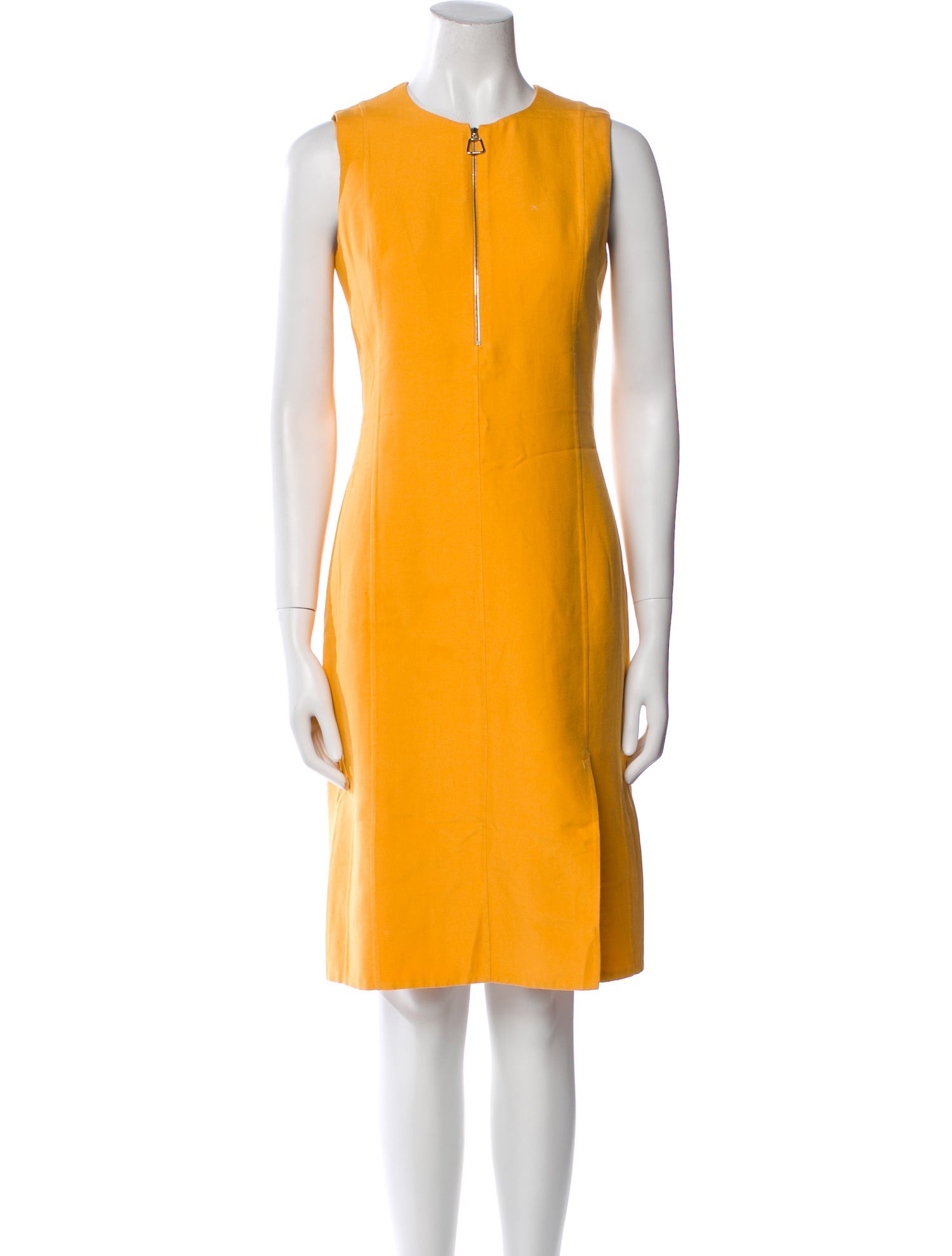 Akris Crew Neck Knee-Length Dress