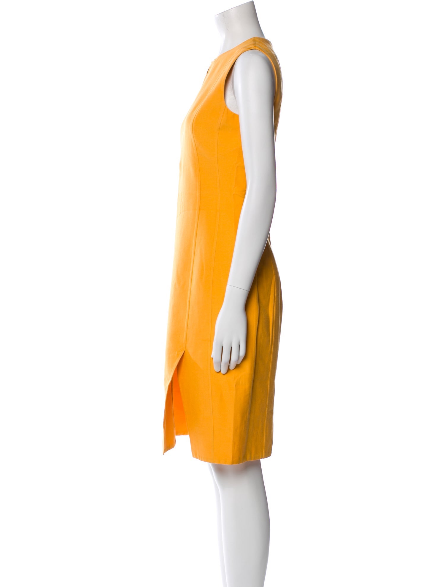 Akris Crew Neck Knee-Length Dress