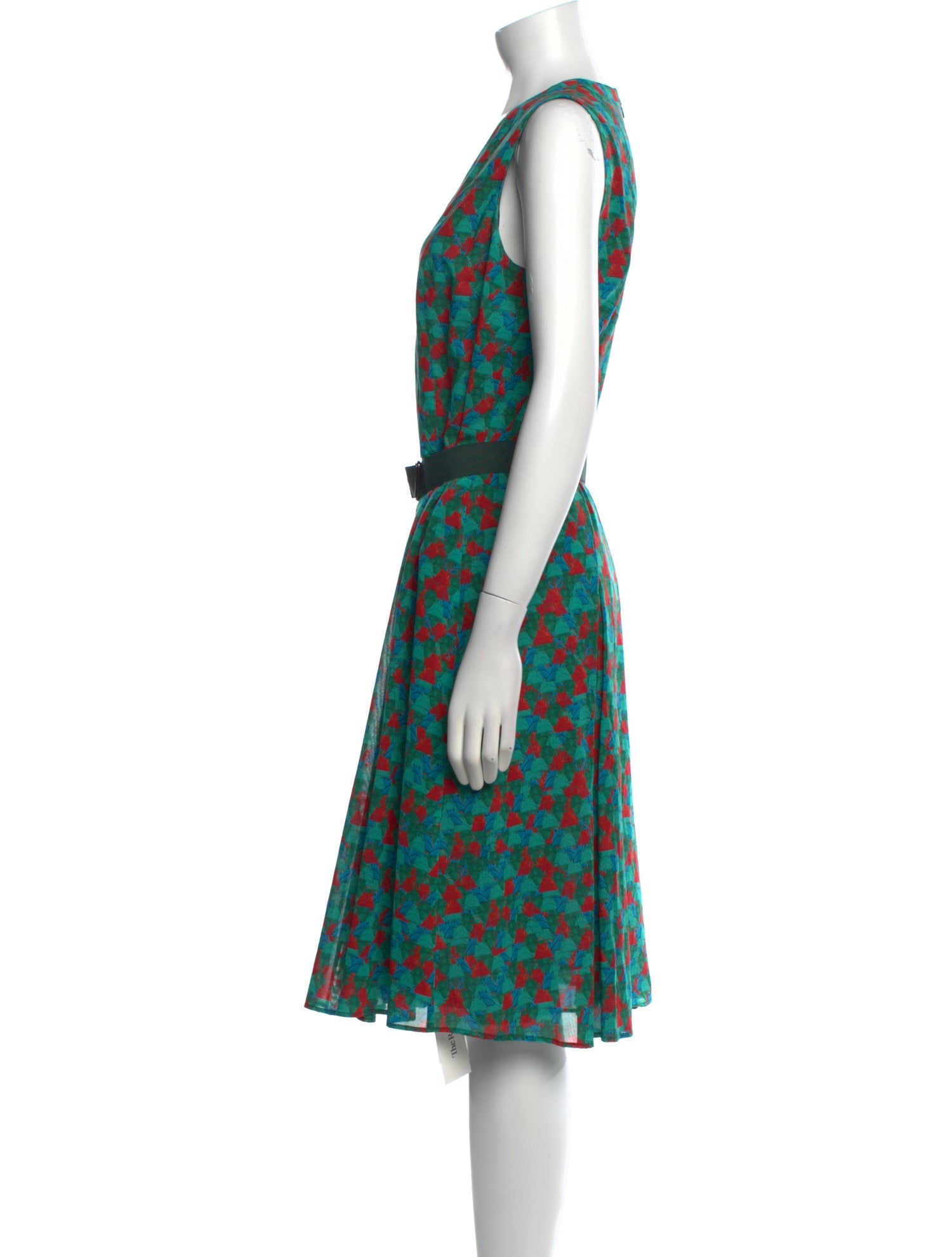 Akris Printed Knee-Length Dress