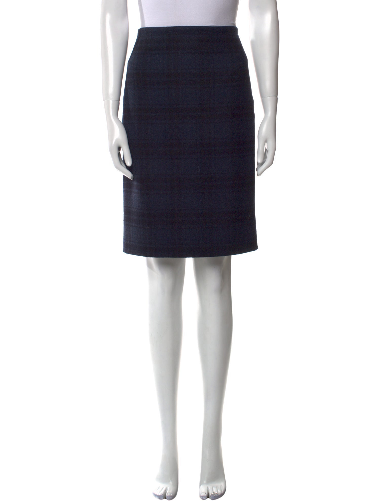 Akris Wool Knee-Length Skirt