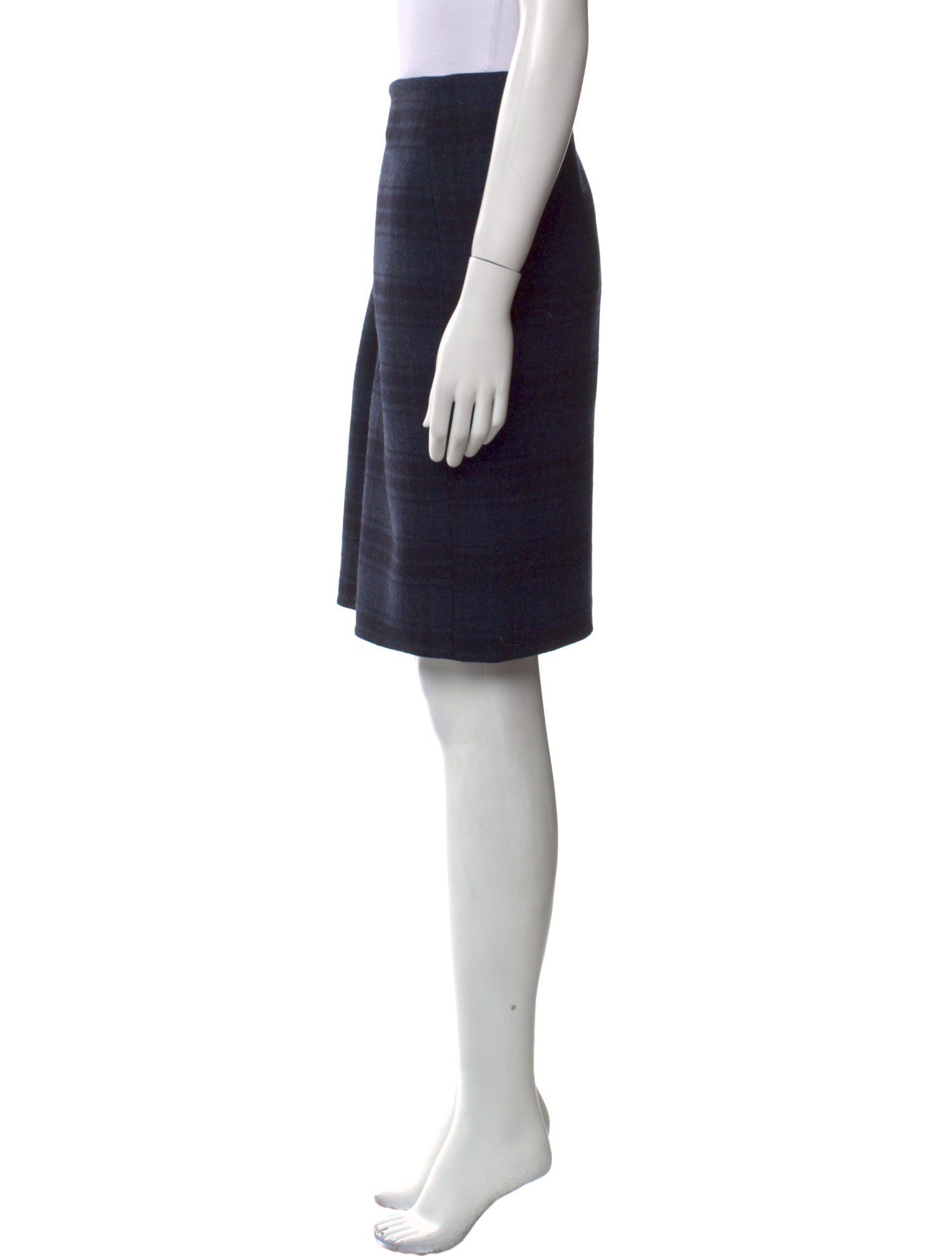 Akris Wool Knee-Length Skirt
