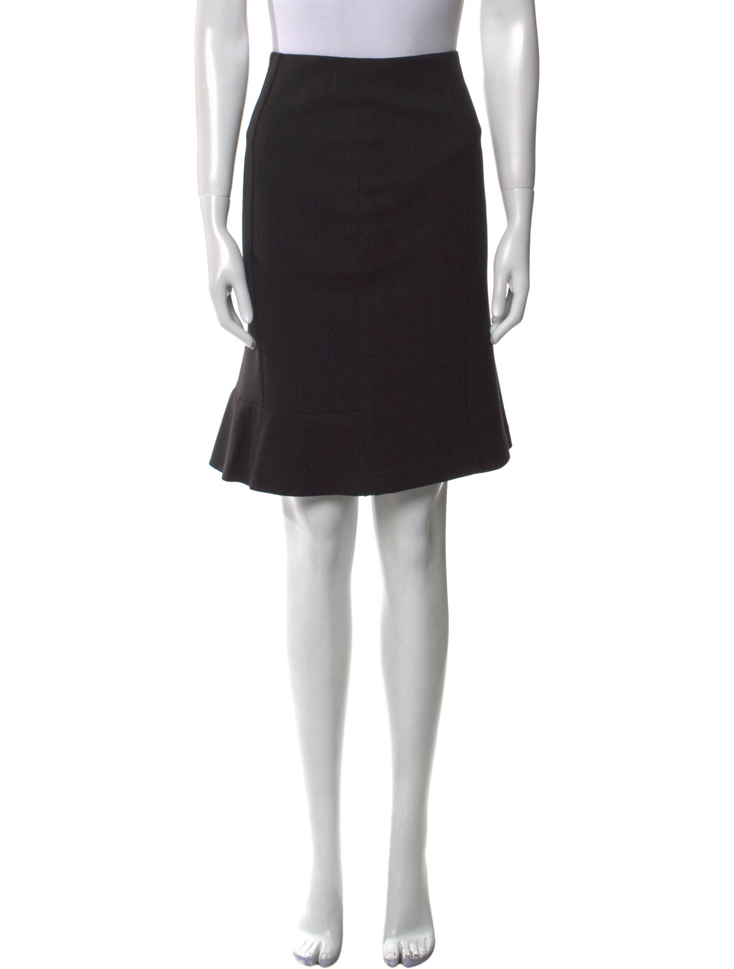 Akris Wool Knee-Length Skirt