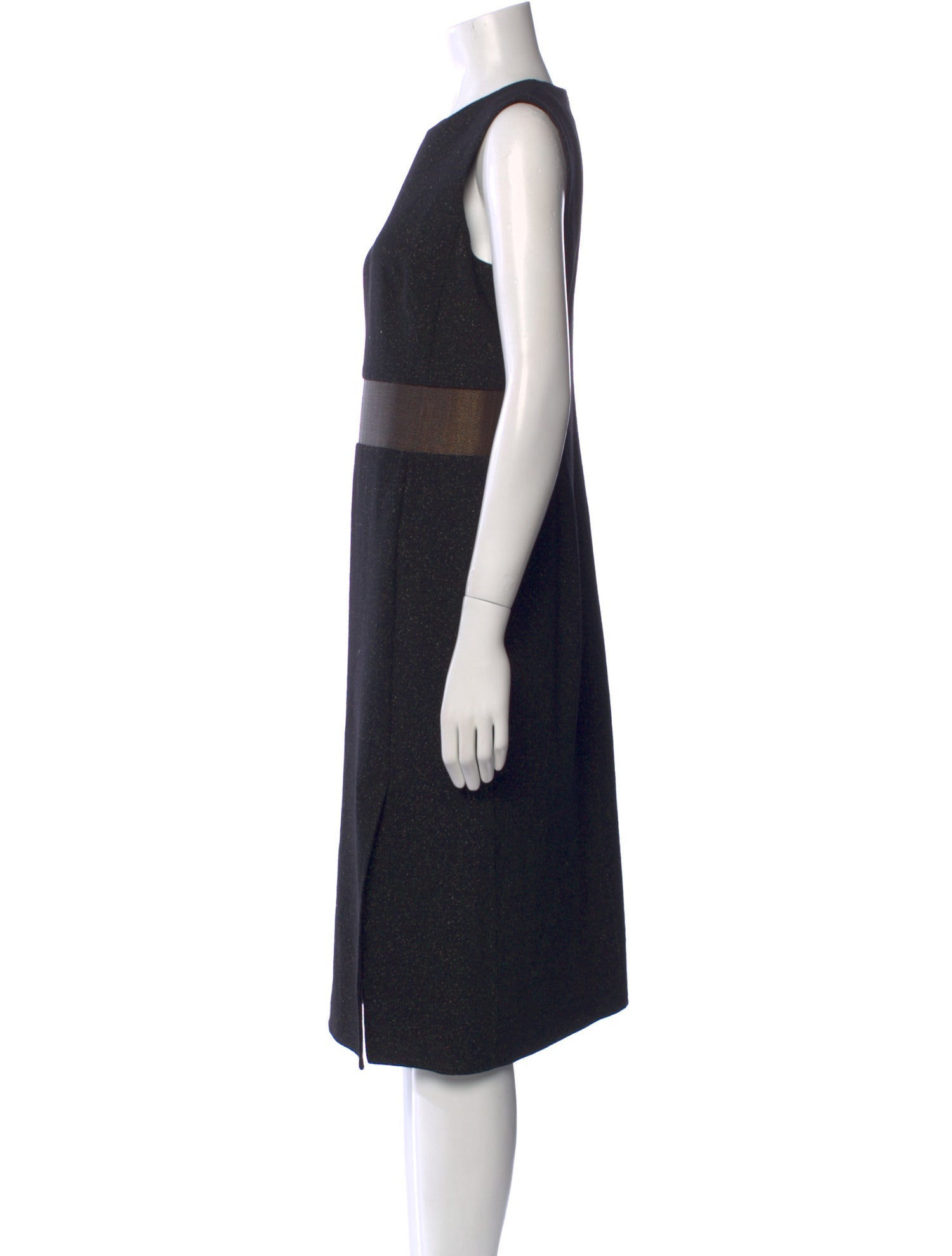 Akris Wool Midi Length Dress