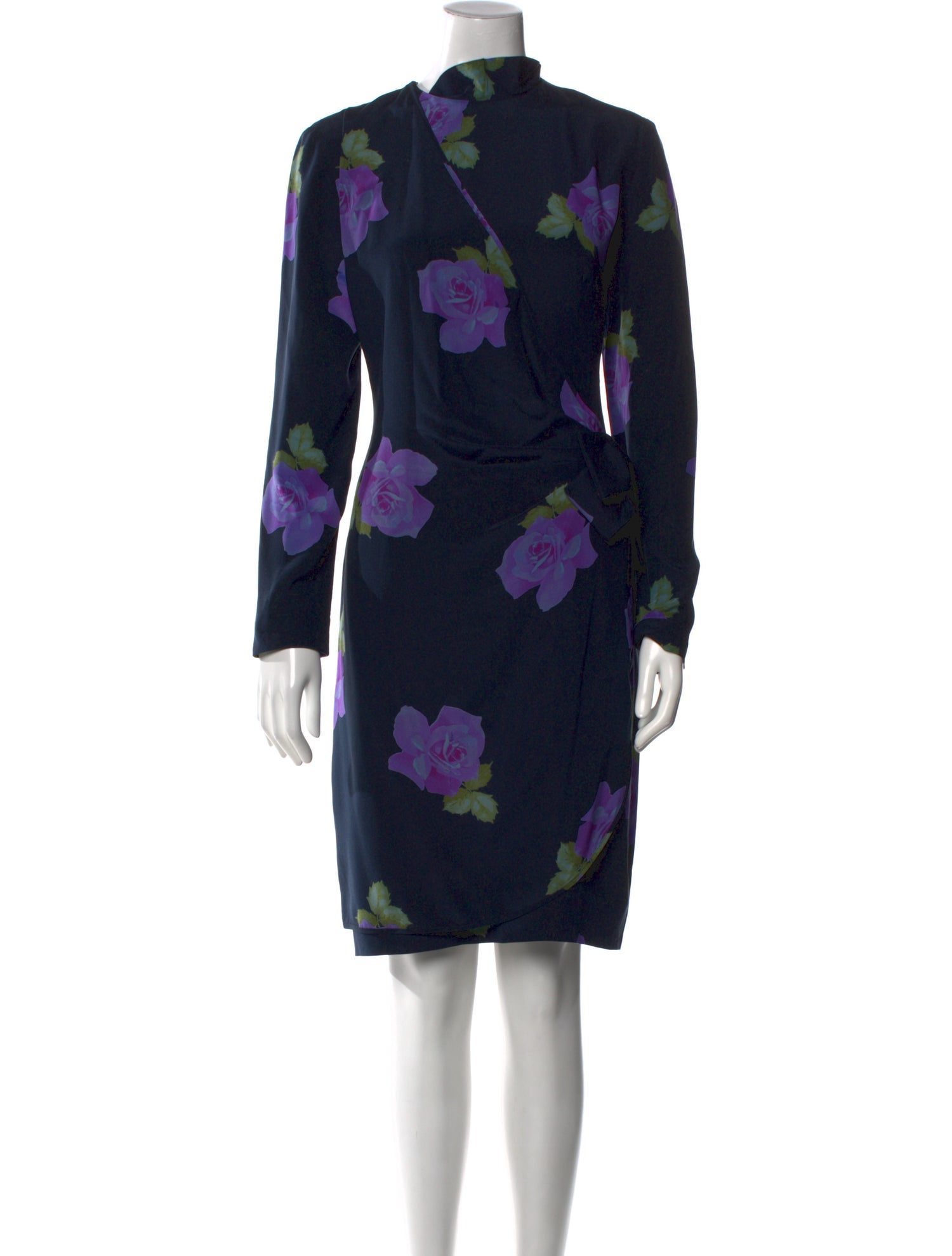 Akris Silk Knee-Length Dress