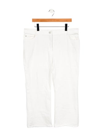 Akris Punto High-Rise Wide Leg Jeans
