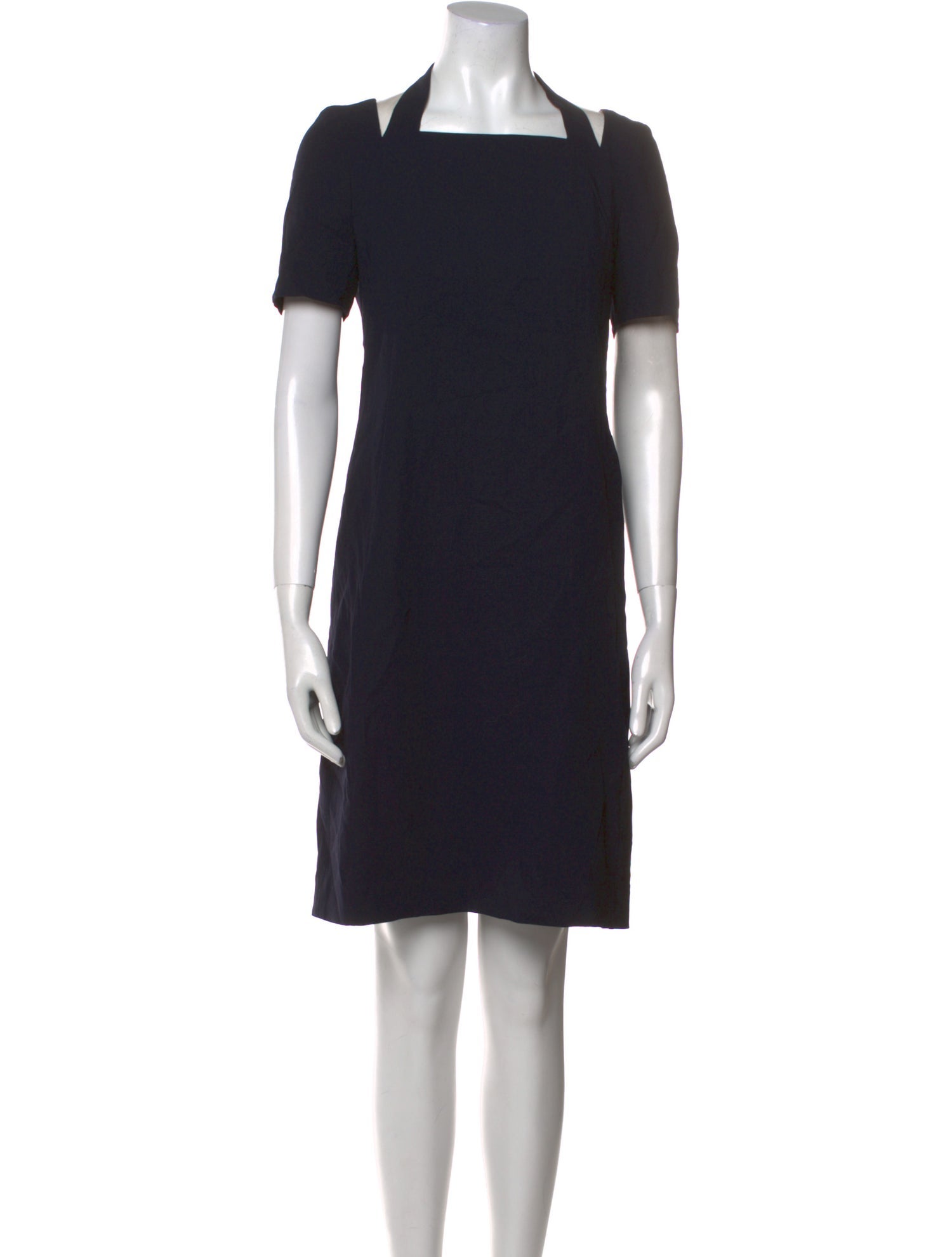 Akris Wool Knee-Length Dress