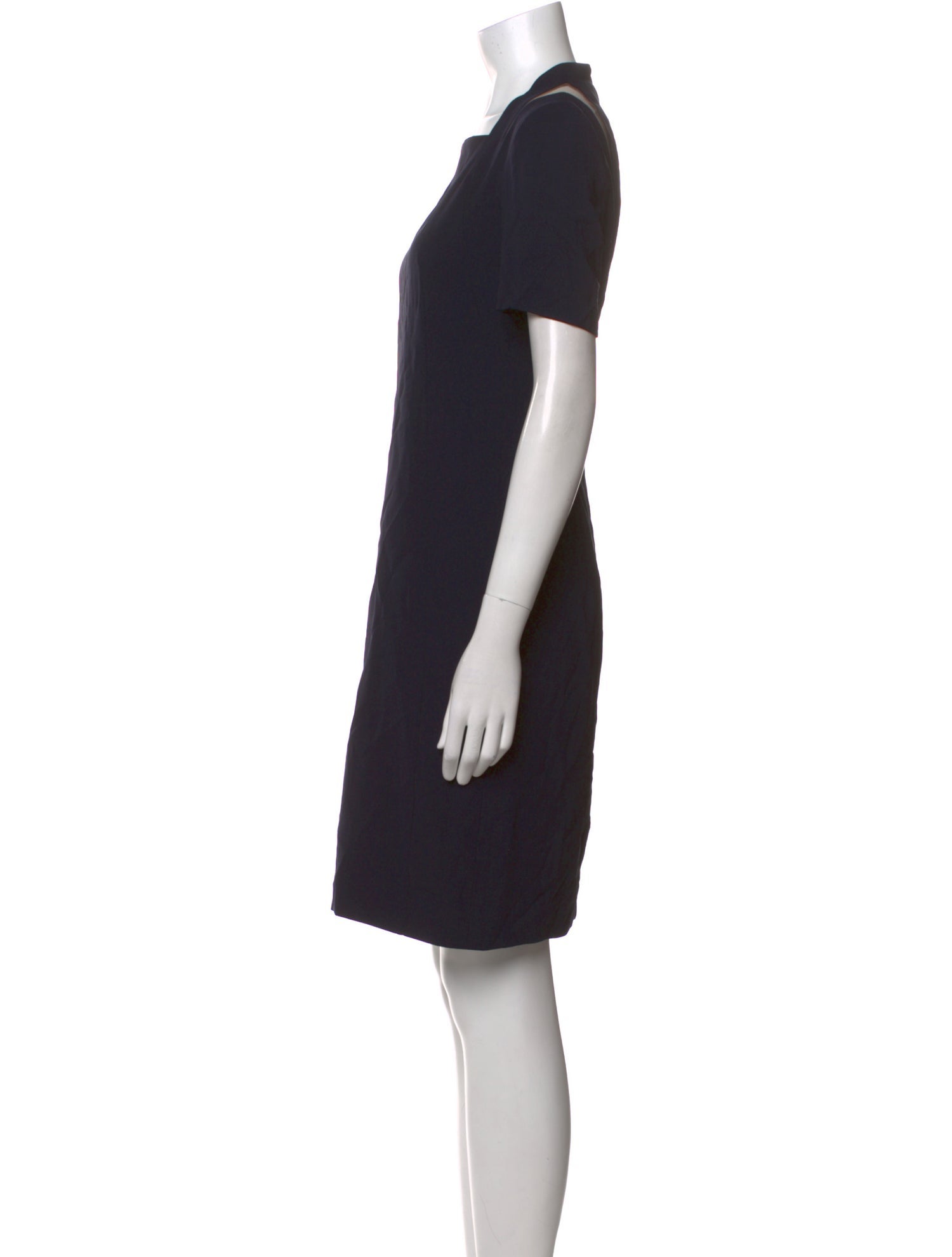 Akris Wool Knee-Length Dress