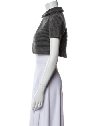Akris Cashmere Mock Neck Sweater
