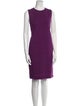 Akris Wool Knee-Length Dress
