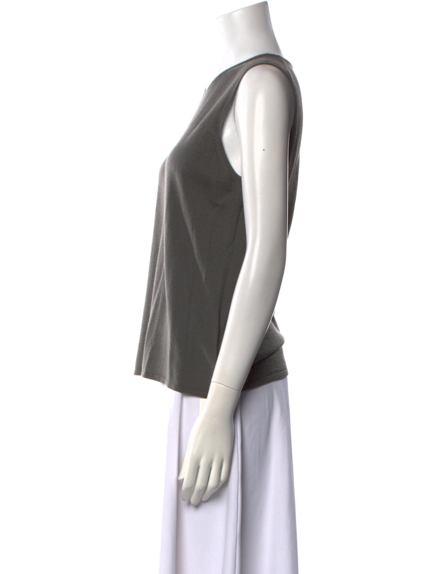 Akris Cashmere Scoop Neck Sweater