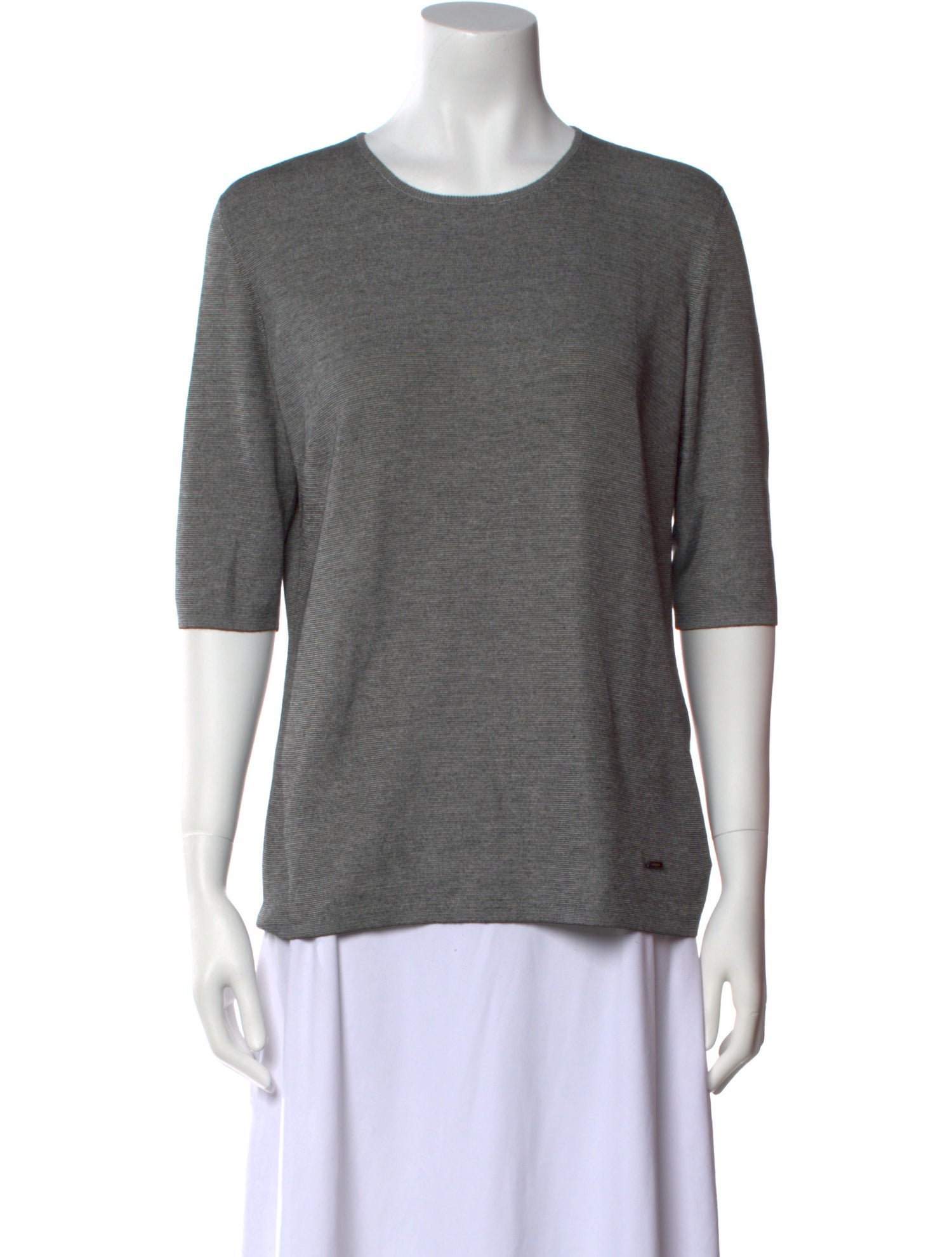 Akris Silk Crew Neck T-Shirt w/ Tags