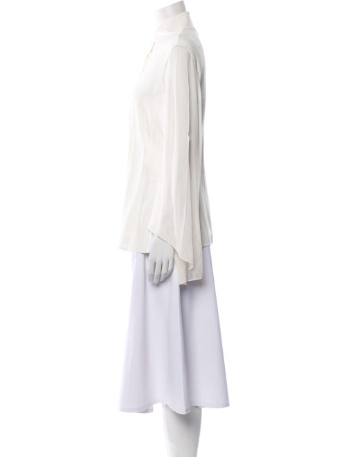 Akris Silk Mock Neck Tunic