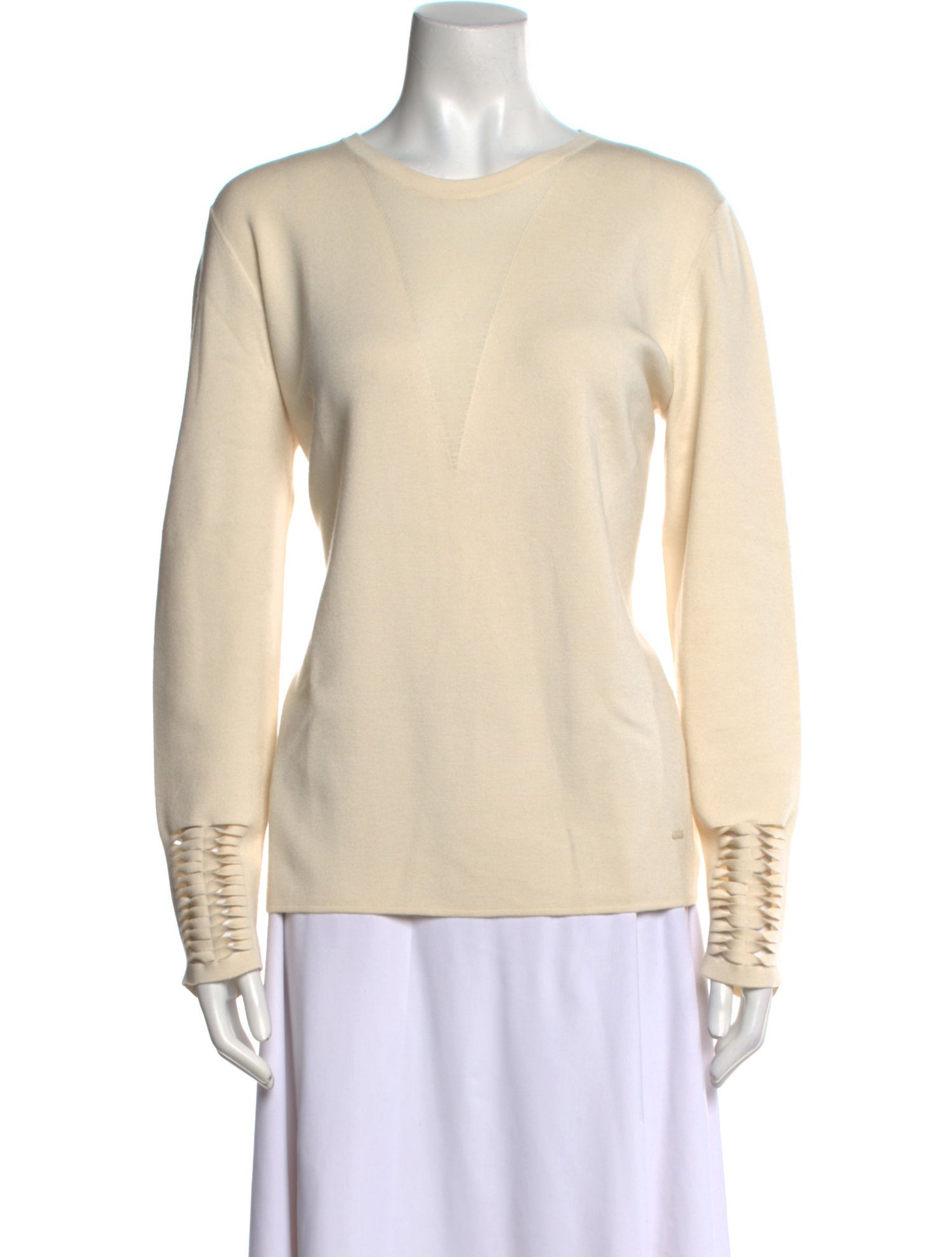 Akris Cashmere Scoop Neck Sweater