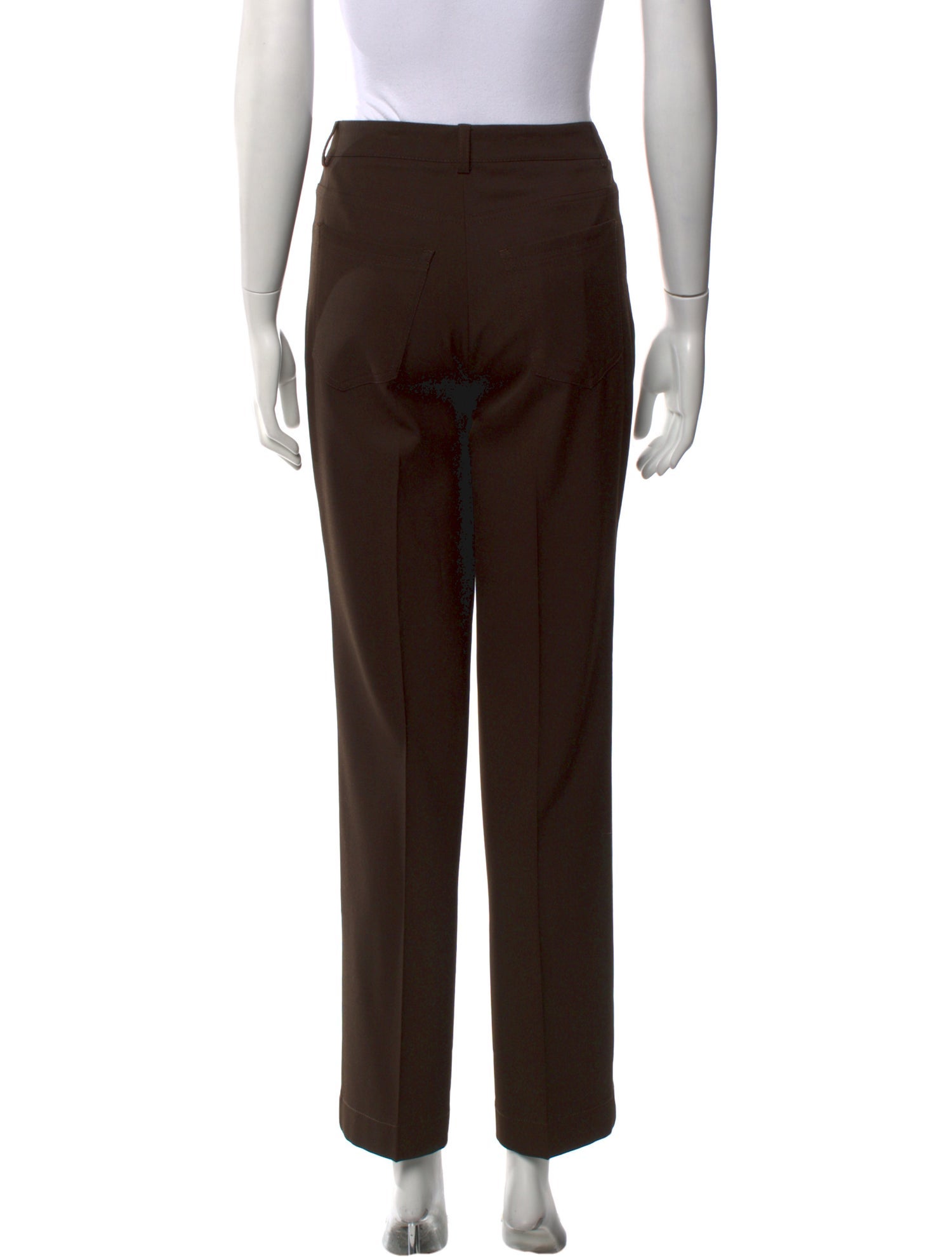 Akris Wool Straight Leg Pants