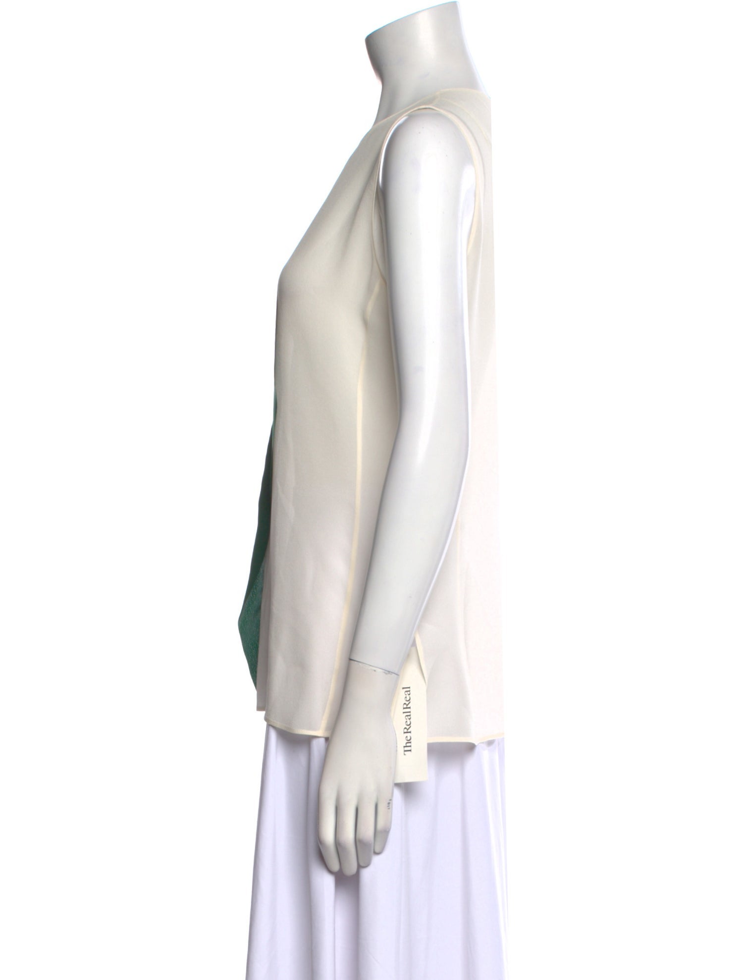 Akris Silk Crew Neck Top