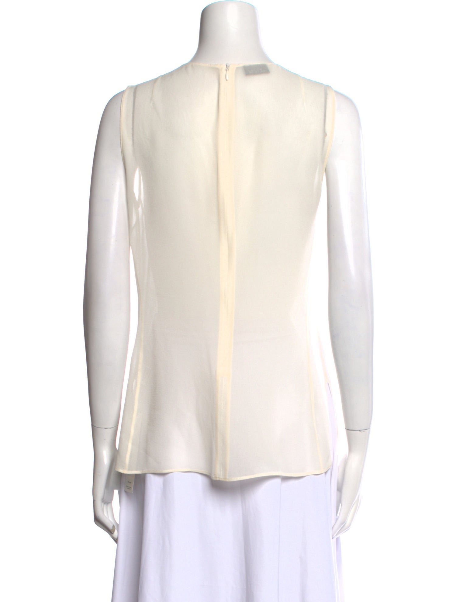 Akris Silk Crew Neck Top