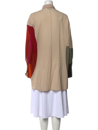 Akris Printed Long Sleeve Tunic