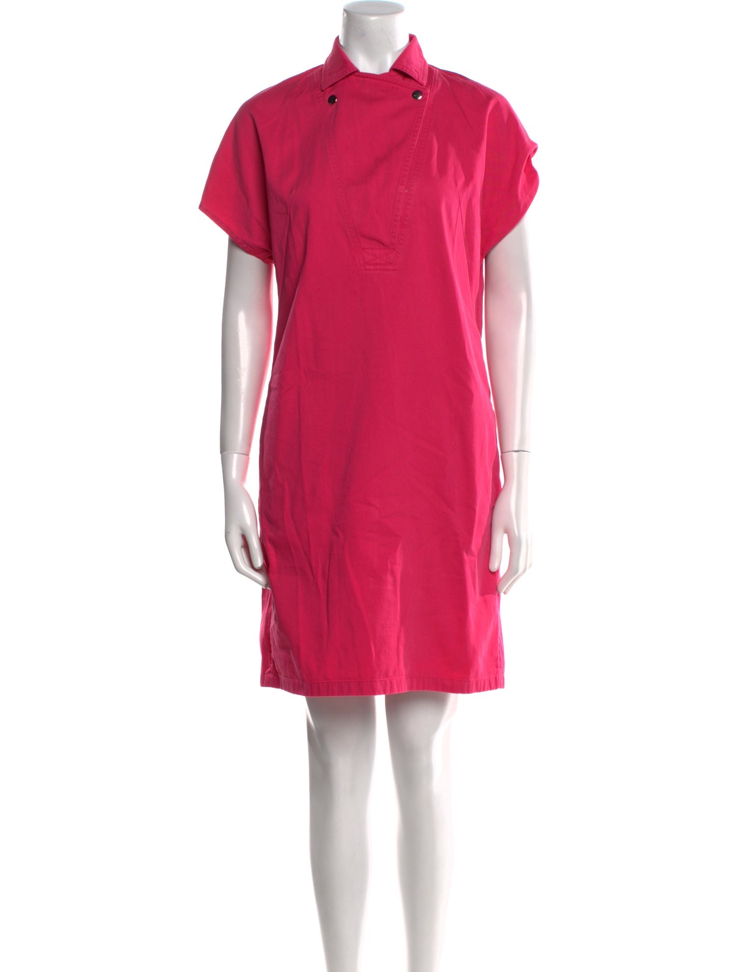Akris Mock Neck Mini Dress