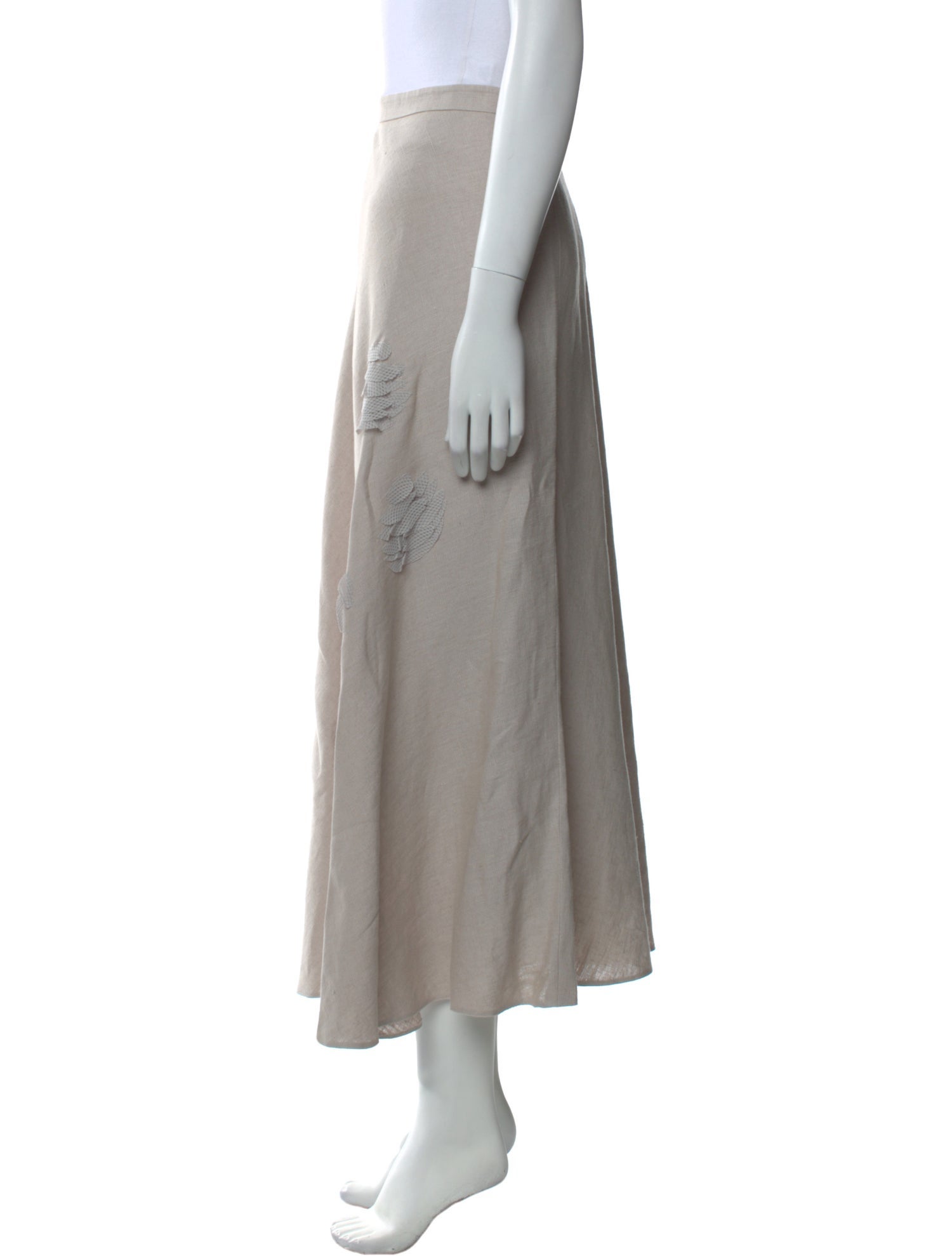 Akris Linen Midi Length Skirt w/ Tags