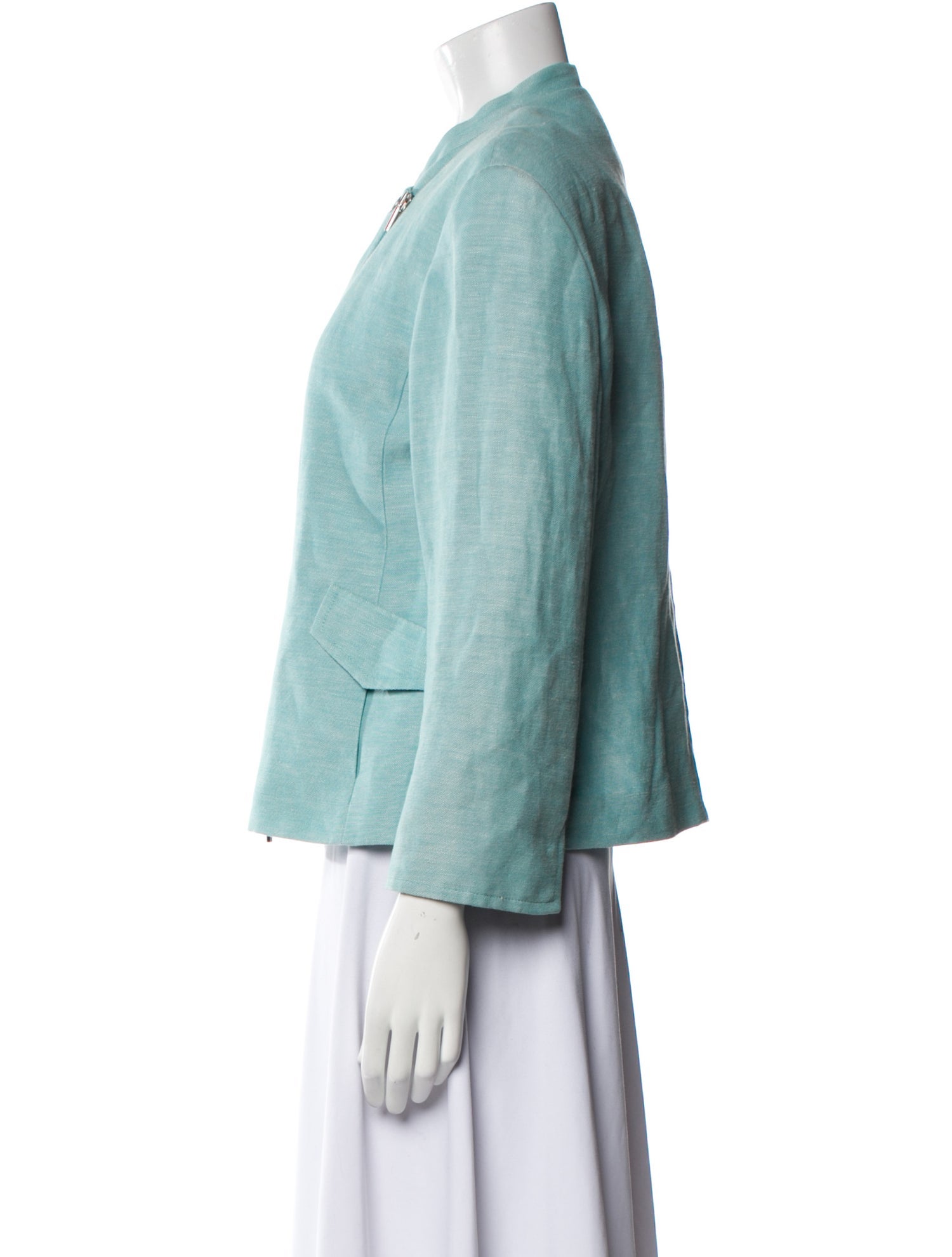 Akris Punto Linen Evening Jacket