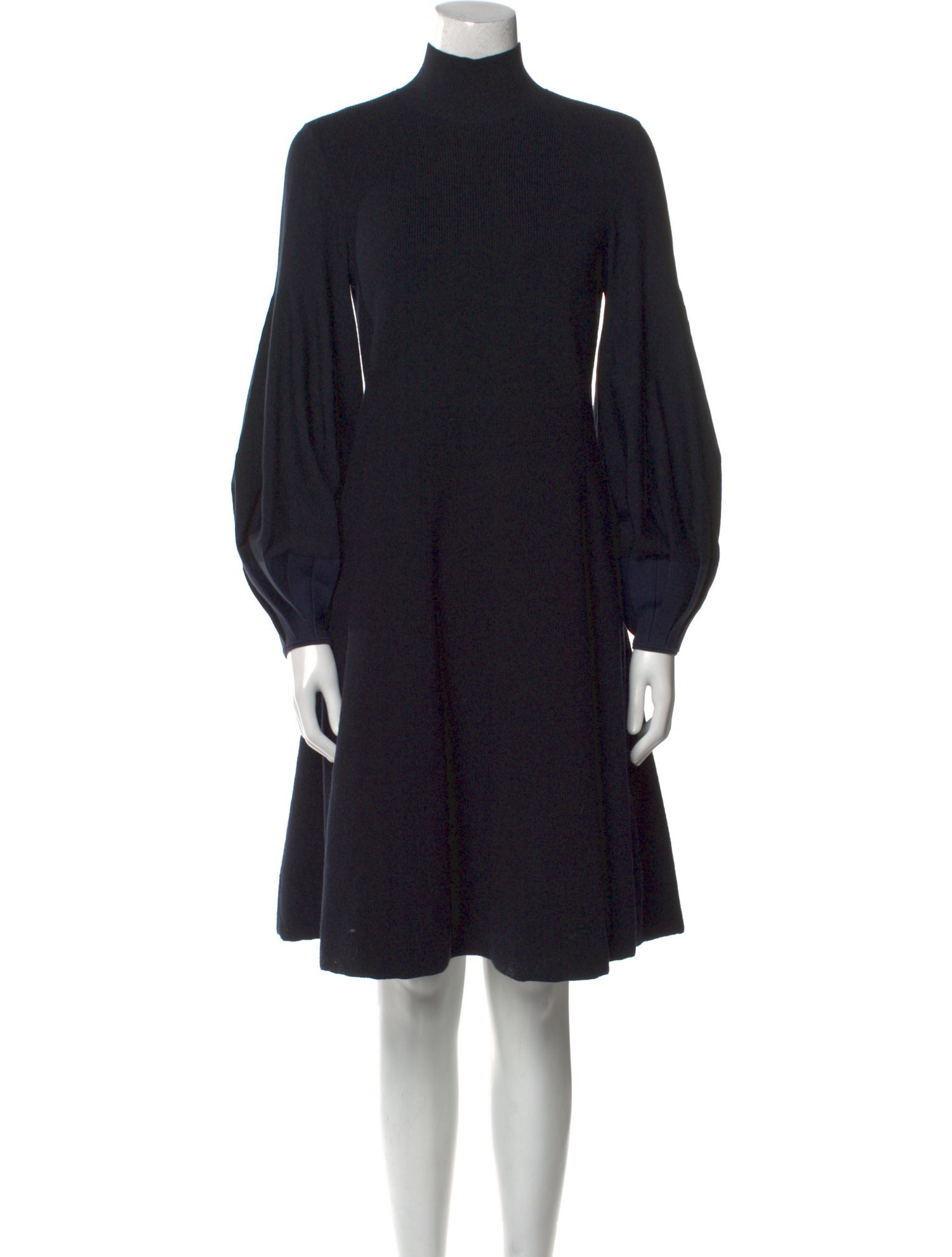 Akris Wool Knee-Length Dress