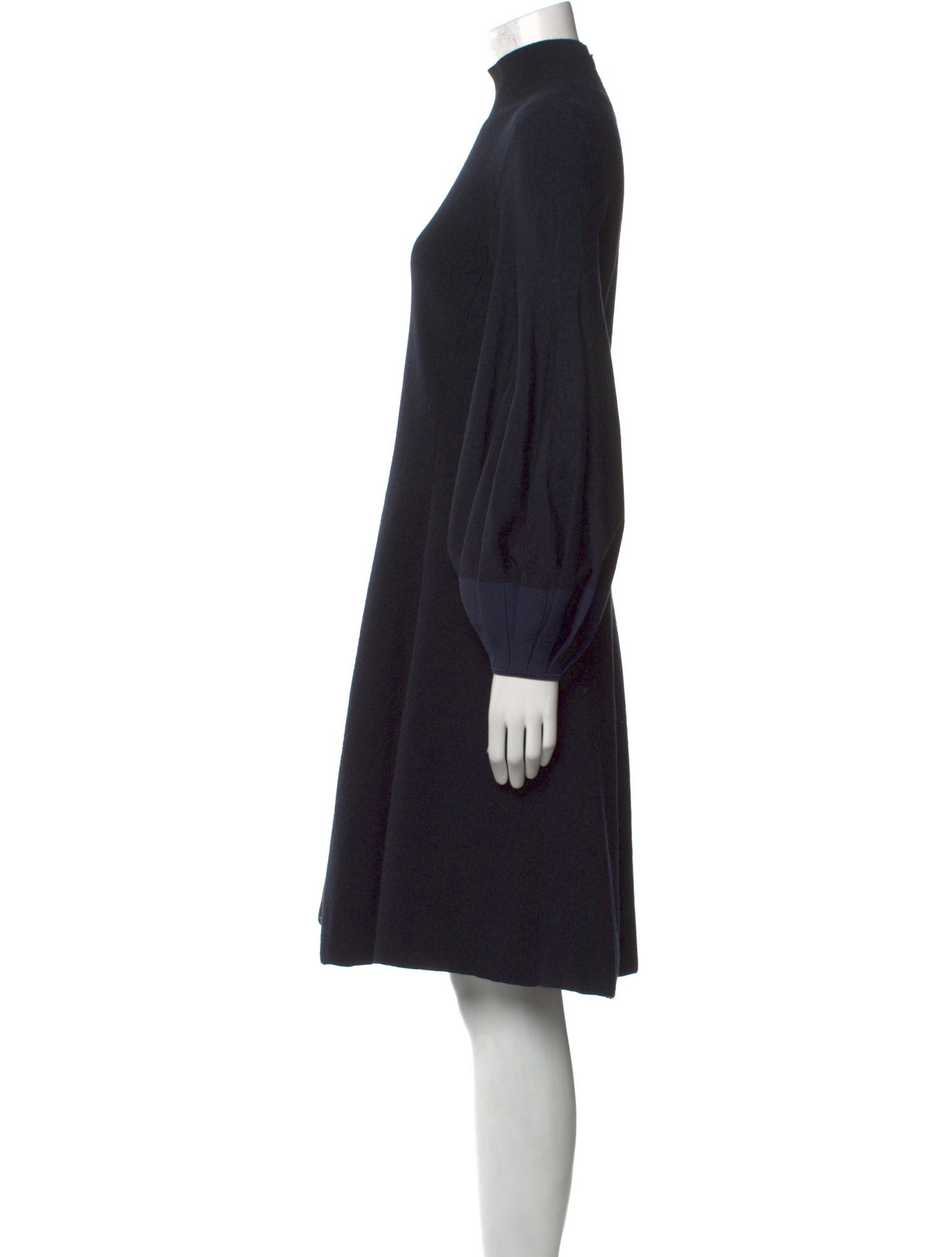 Akris Wool Knee-Length Dress