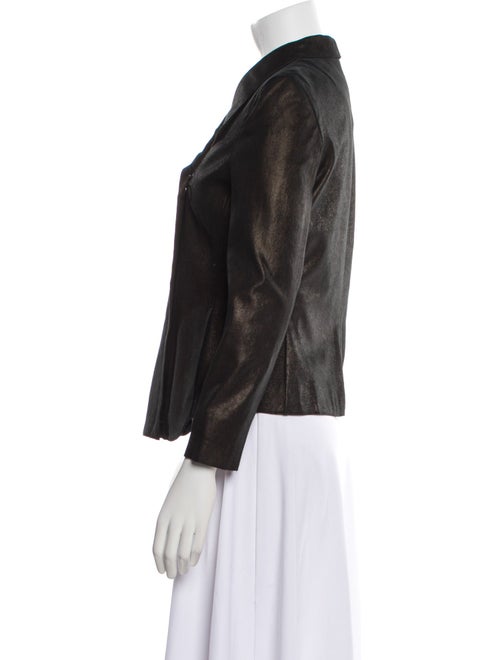 Akris Punto Lambskin Biker Jacket