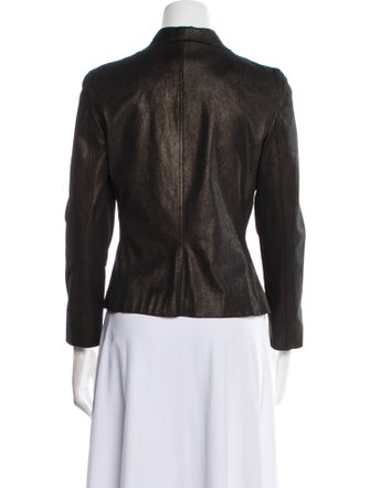 Akris Punto Lambskin Biker Jacket