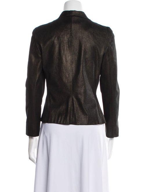 Akris Punto Lambskin Biker Jacket