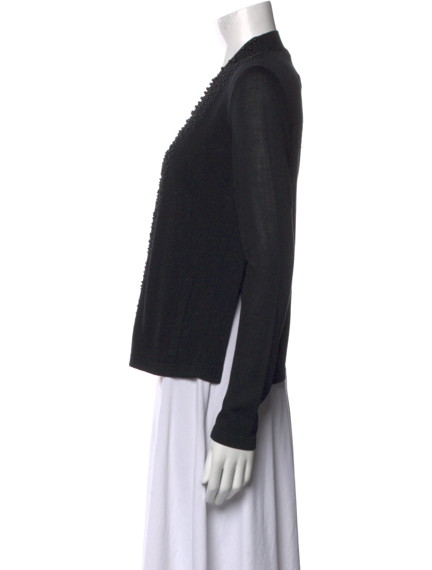 Akris Silk Open Front Sweater w/ Tags