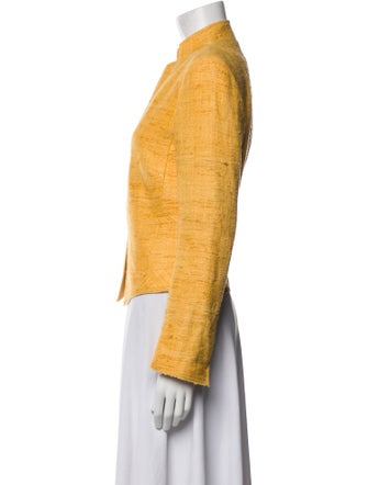 Akris Punto Silk Tweed Pattern Evening Jacket