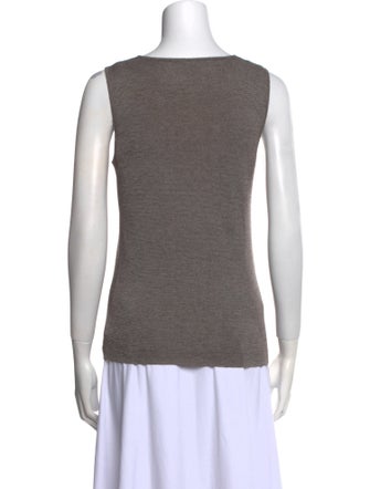 Akris Cashmere Scoop Neck Sweater