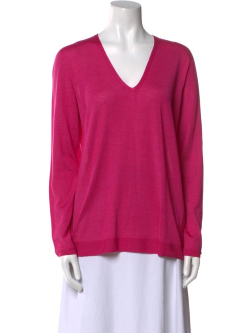 Akris Cashmere V-Neck Sweater