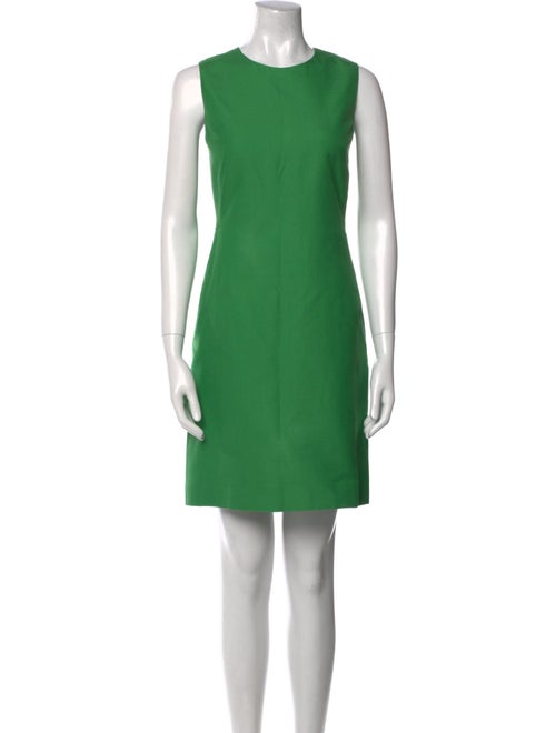 Akris Crew Neck Mini Dress
