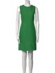 Akris Crew Neck Mini Dress