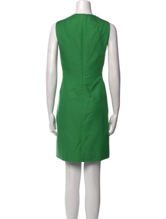 Akris Crew Neck Mini Dress