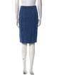 Akris Wool Knee-Length Skirt