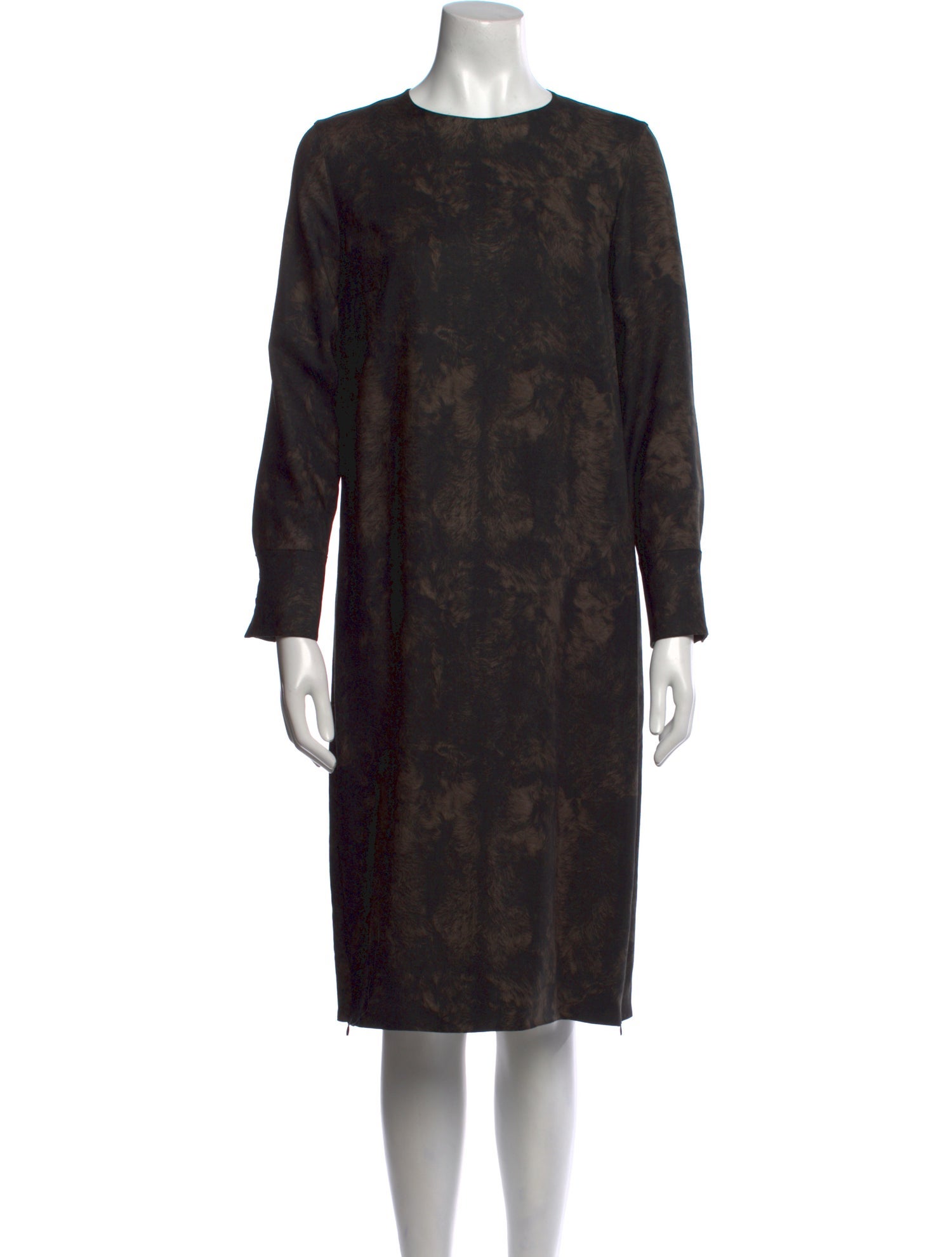 Akris Wool Midi Length Dress