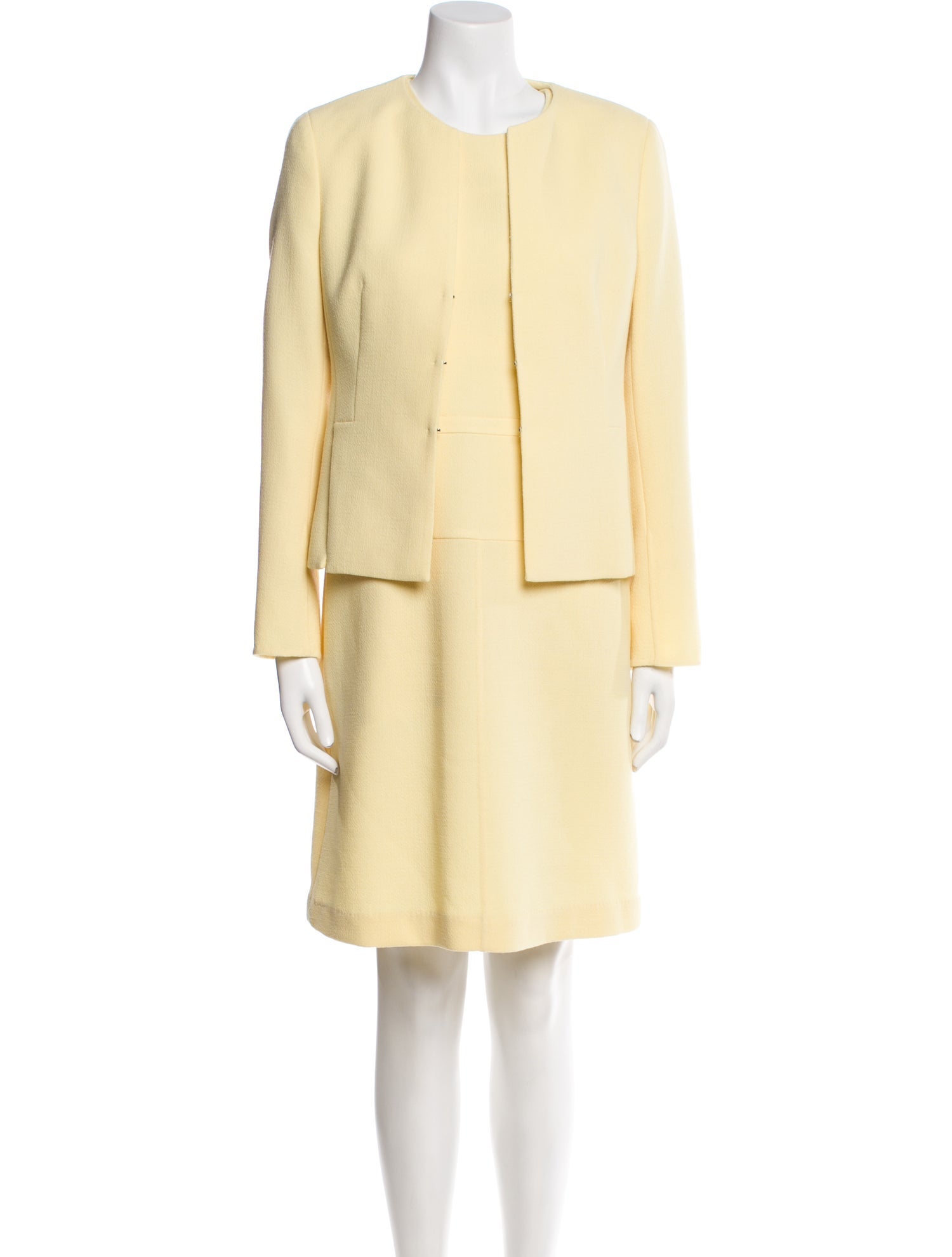 Akris Virgin Wool Dress Set