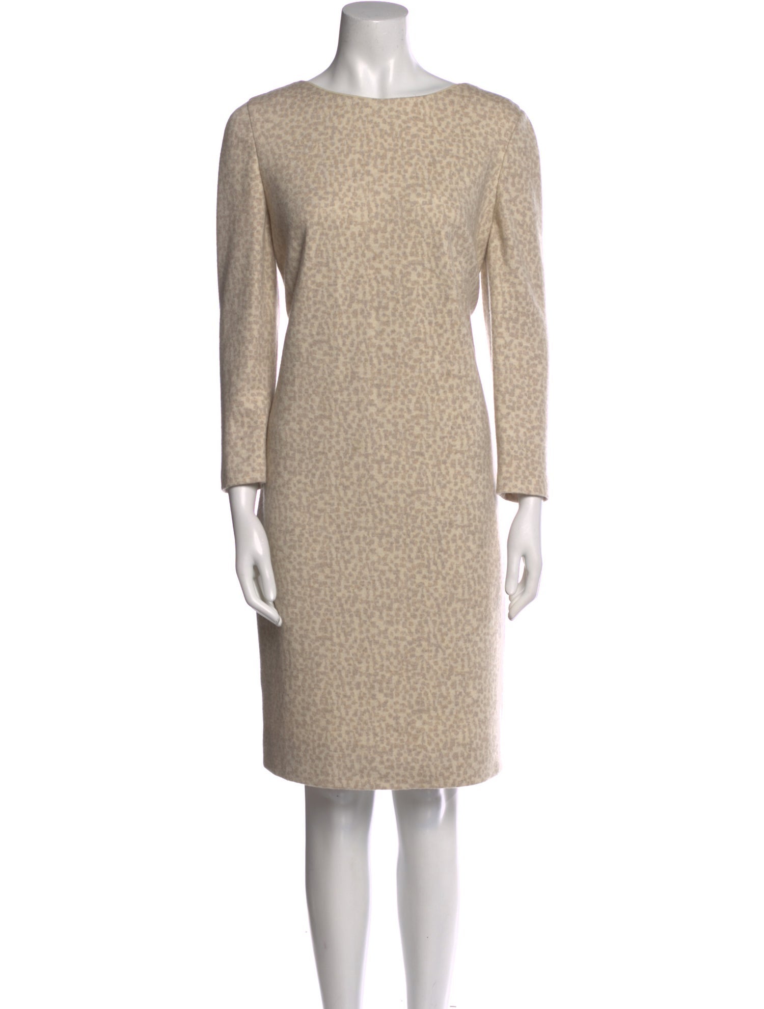 Akris Wool Knee-Length Dress