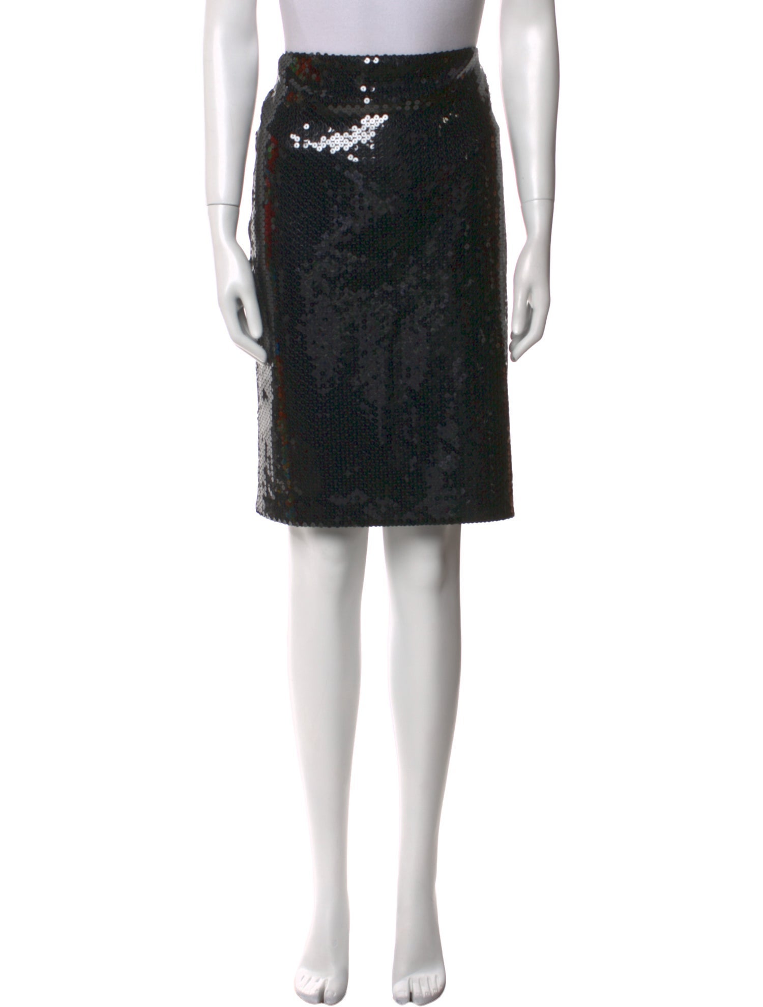 Akris Sequin Embellishments Knee-Length Skirt