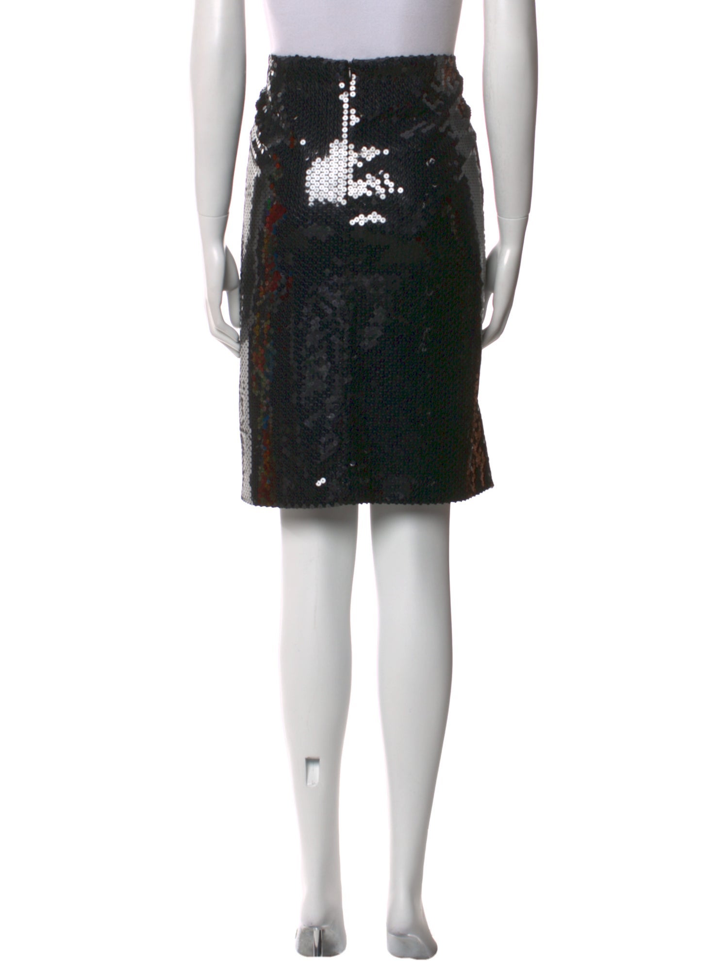 Akris Sequin Embellishments Knee-Length Skirt