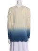Akris Virgin Wool Colorblock Pattern Sweater